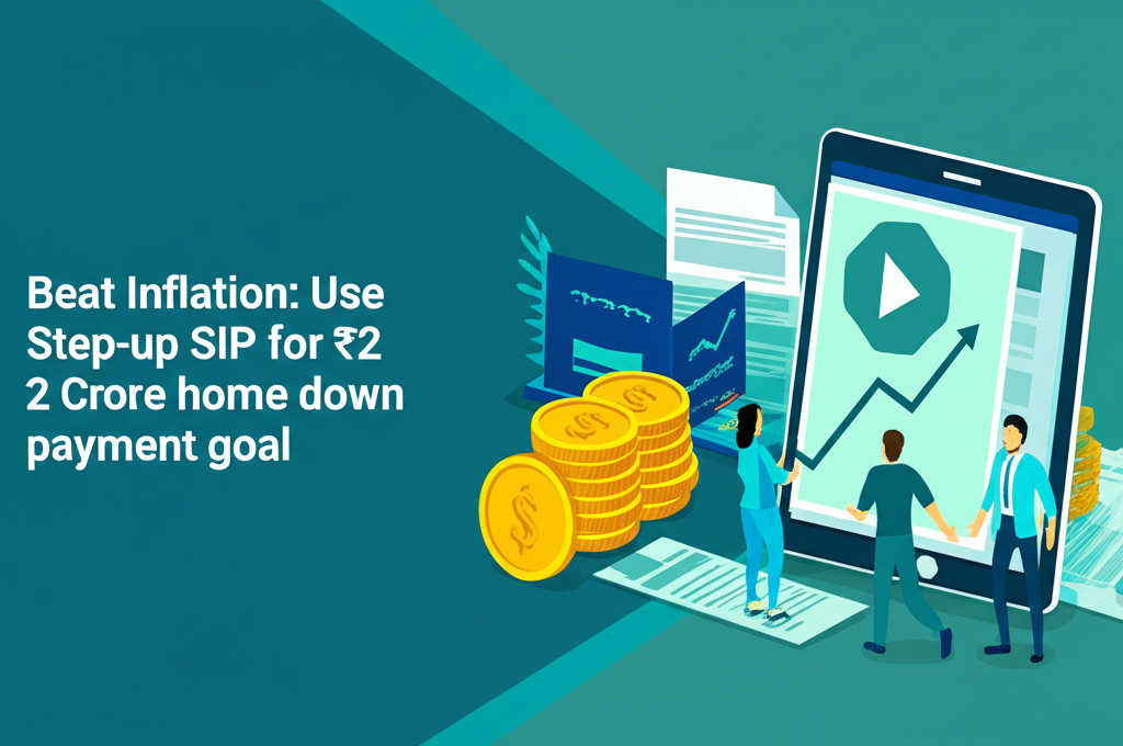 Beat Inflation: Use Step-up SIP for ₹2 Crore home down payment goal