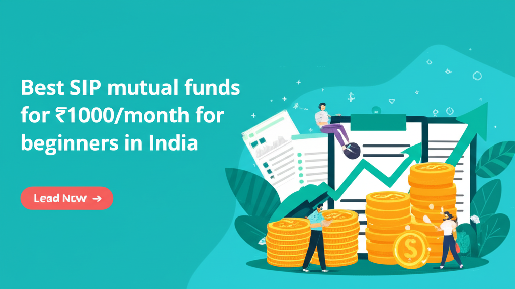 Best SIP mutual funds for ₹1000/month for beginners in India