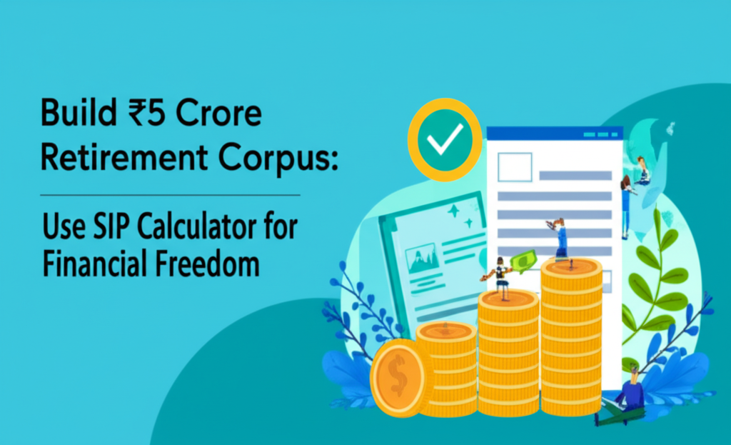 Build ₹5 Crore Retirement Corpus: Use SIP Calculator for Financial Freedom