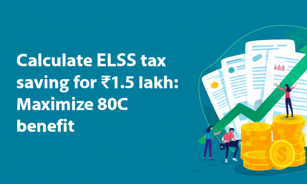 Calculate ELSS tax saving for ₹1.5 lakh: Maximize 80C benefit
