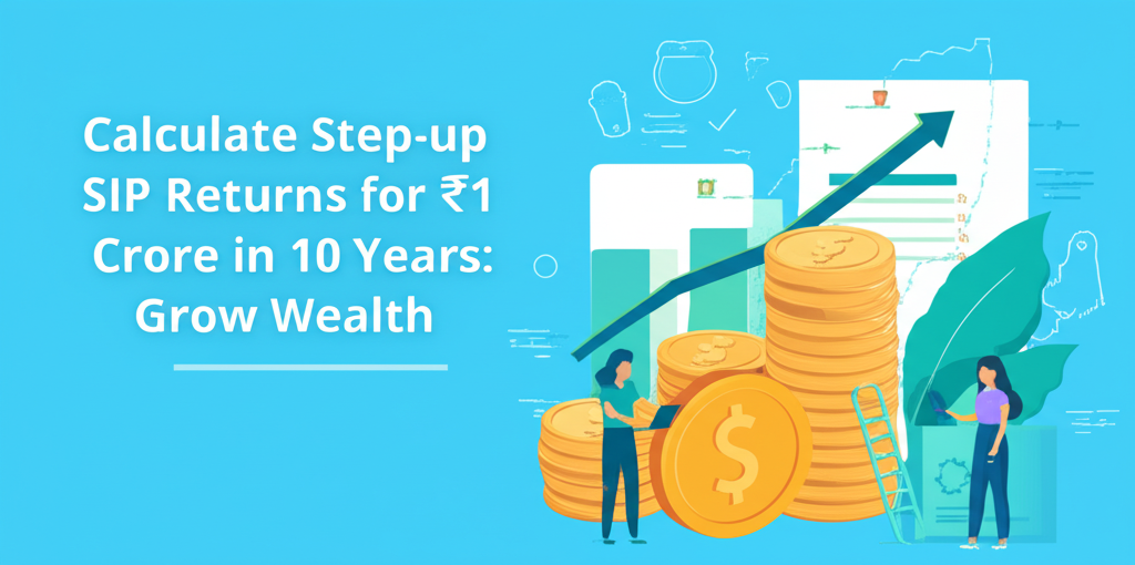 Calculate Step-up SIP Returns for ₹1 Crore in 10 Years: Grow Wealth