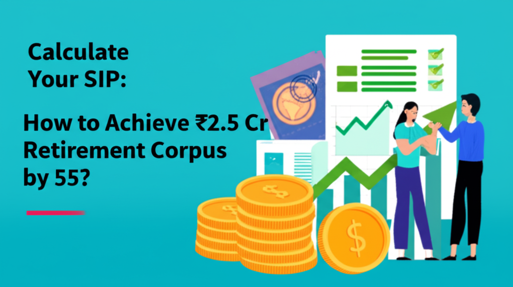 Calculate Your SIP: How to Achieve ₹2.5 Cr Retirement Corpus by 55?