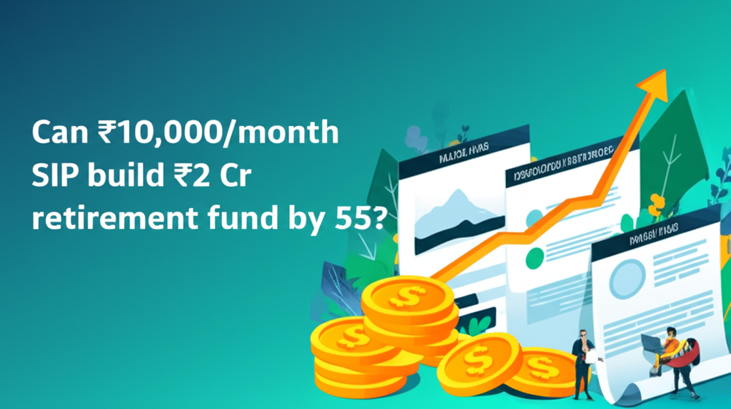 Can ₹10,000/month SIP build ₹2 Cr retirement fund by 55?