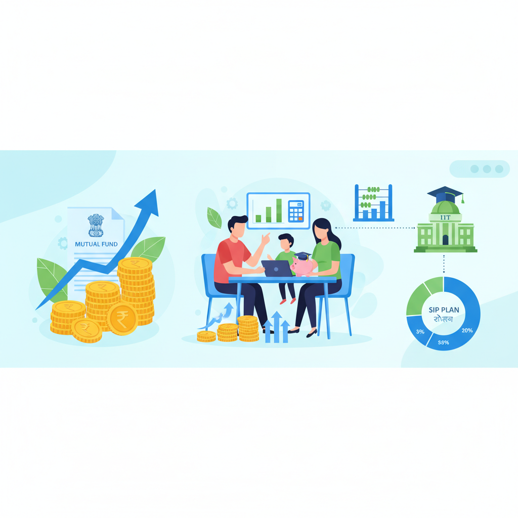 Child Education Mutual Fund Returns: How Much SIP for IIT Fees? | SIP Plan Calculator