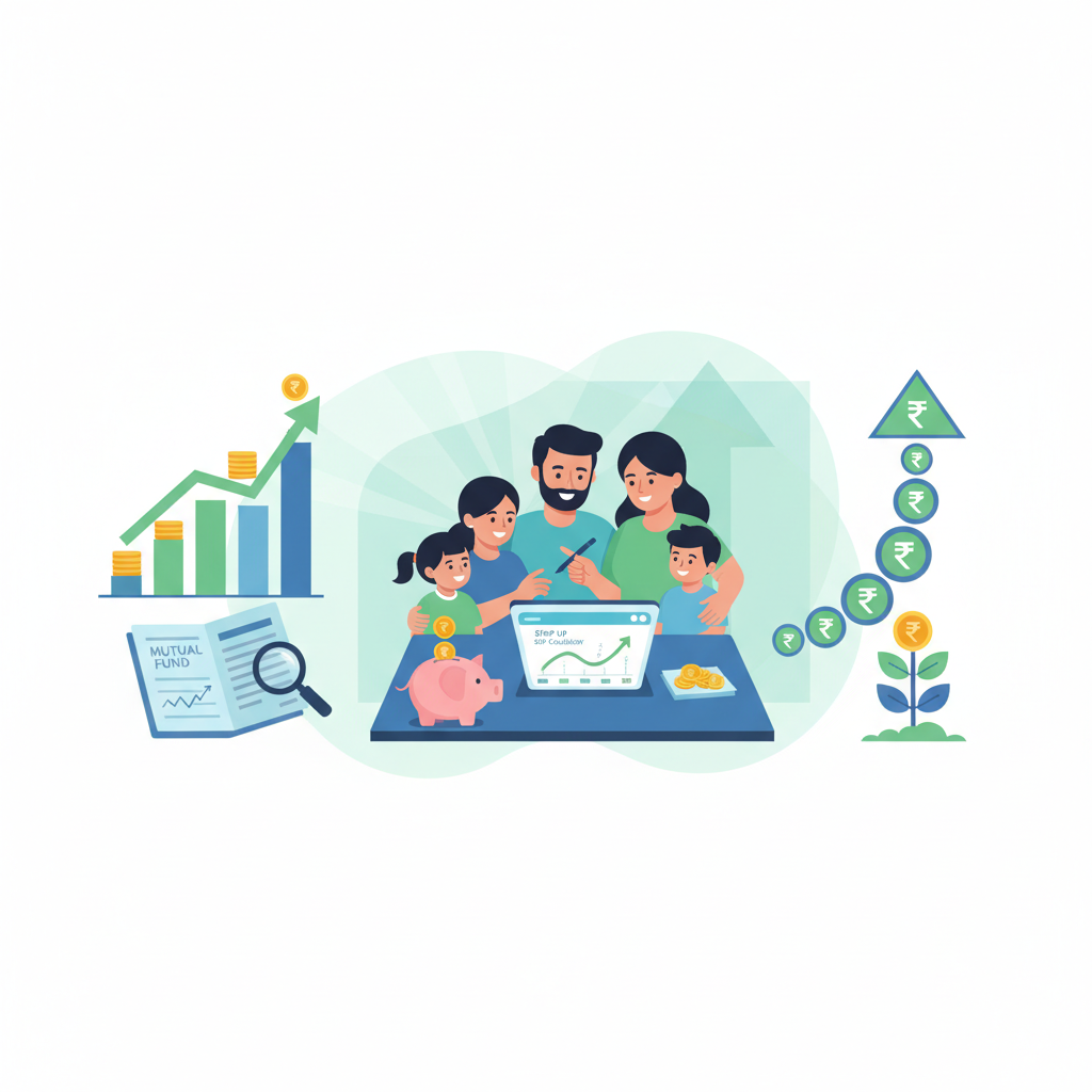 Child education planning: How a Step Up SIP calculator helps you save.