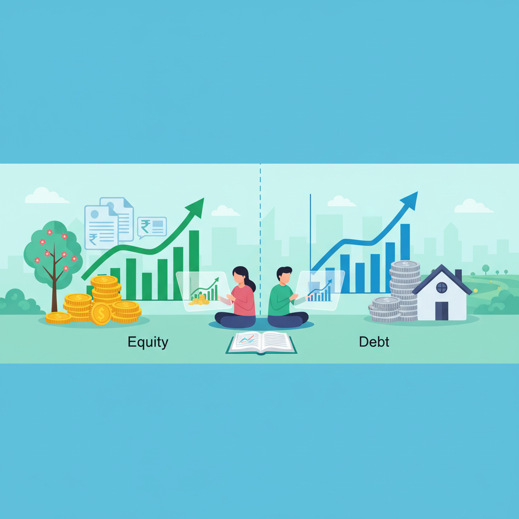 Compare Mutual Fund Returns: Equity vs Debt for Long-Term Goals