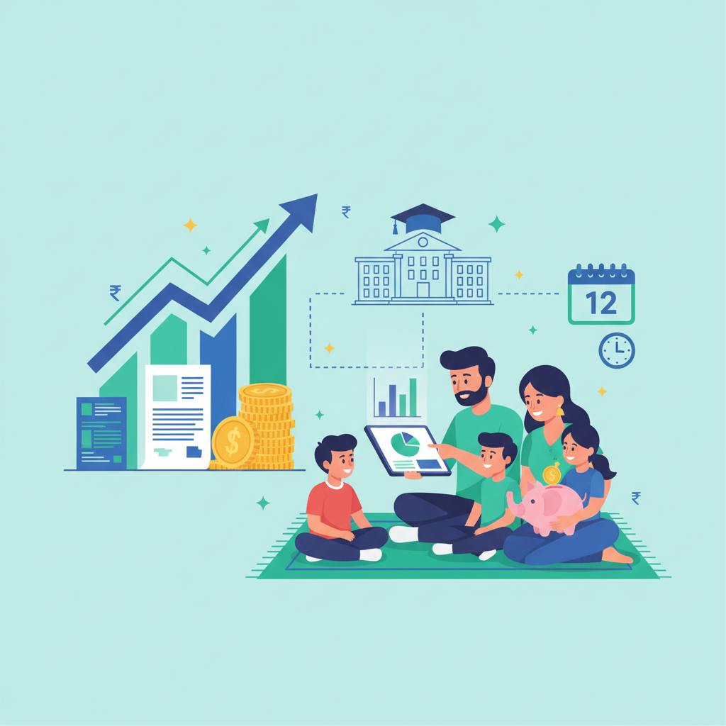 Compare Mutual Fund Returns for Your Child's Education Goal in 12 Years