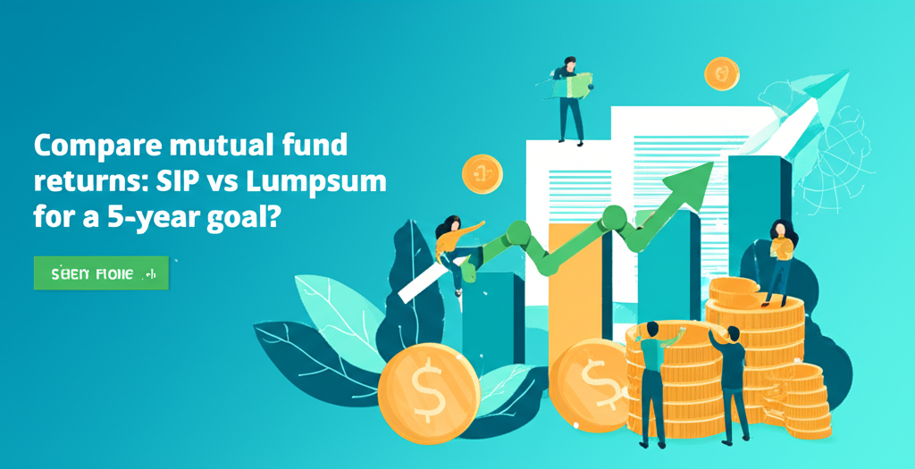 Compare mutual fund returns: SIP vs Lumpsum for a 5-year goal?