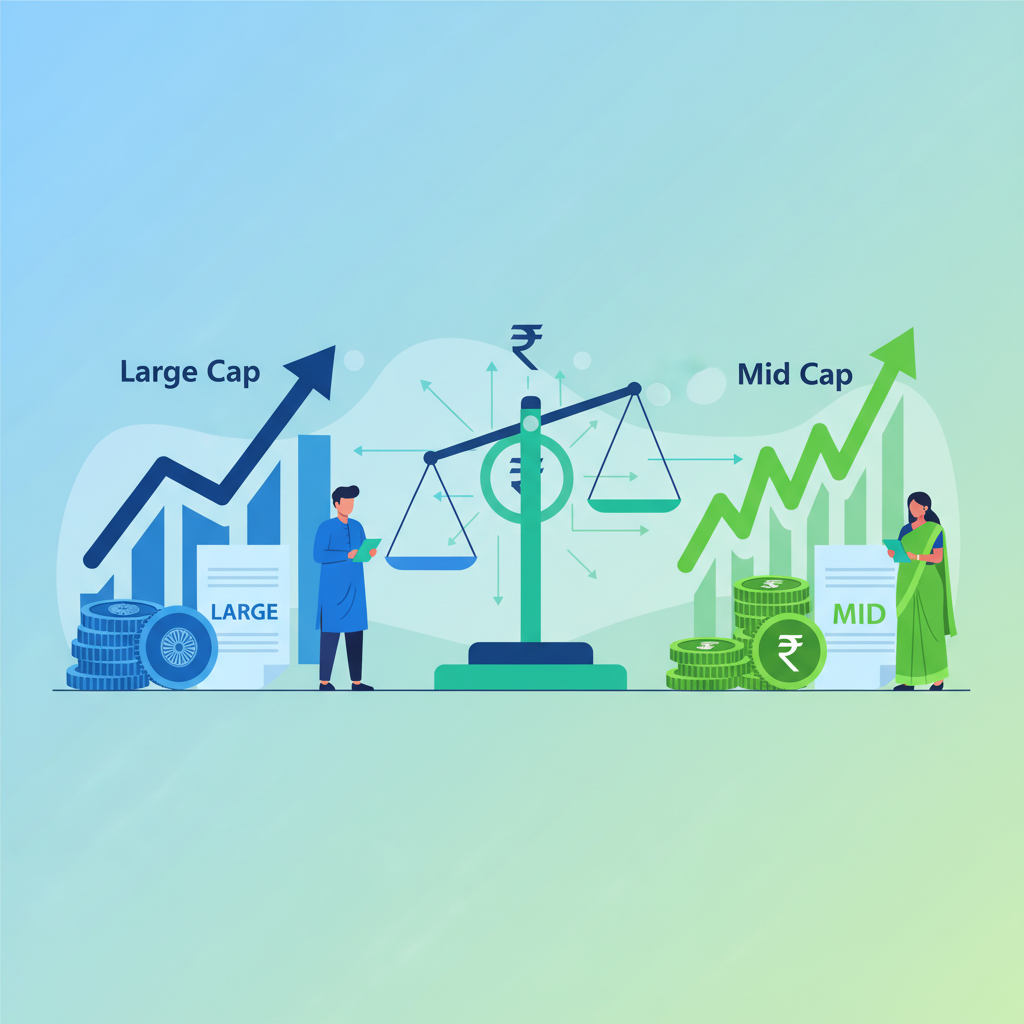 Decoding Mutual Fund Returns: Large Cap vs Mid Cap Performance Analysis