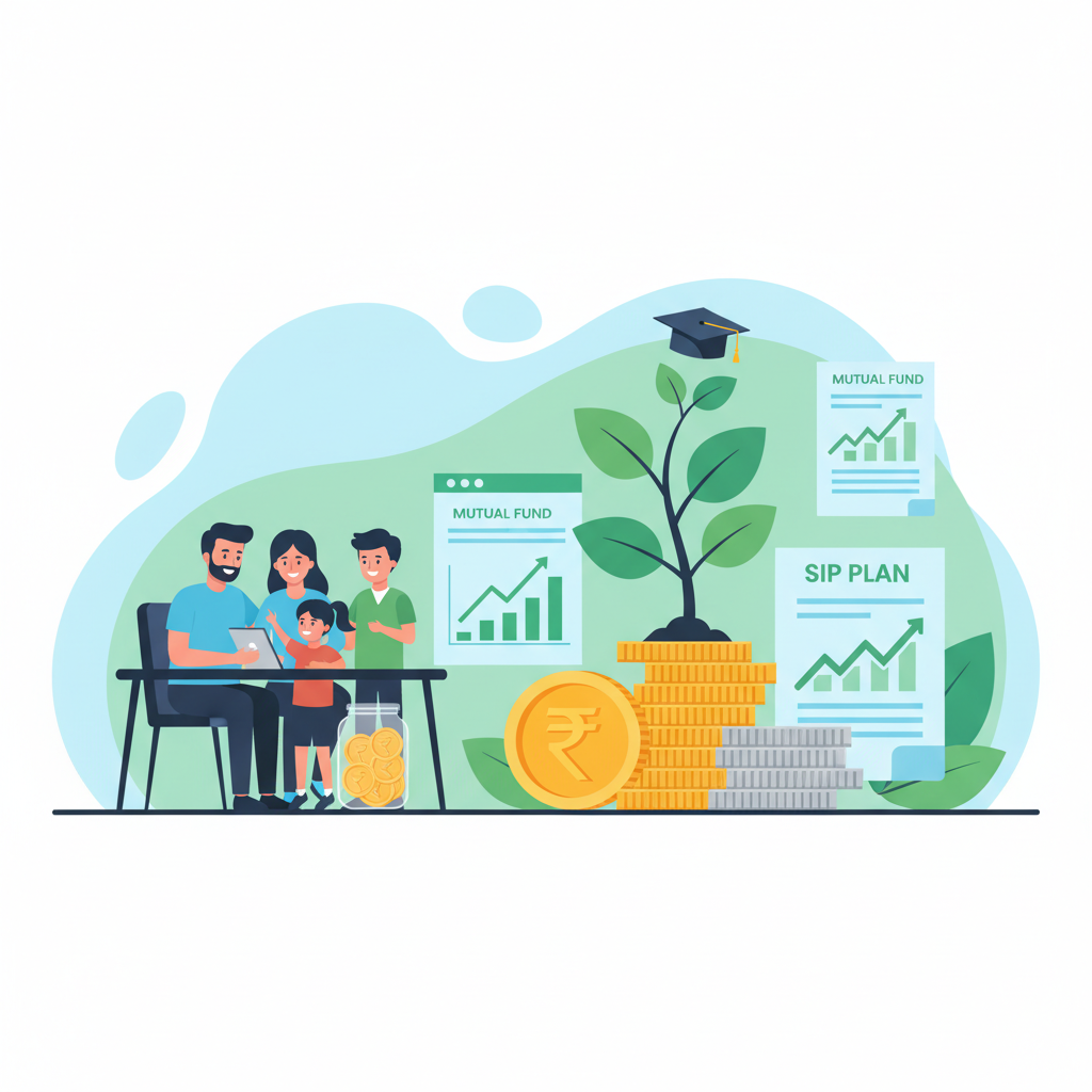 Dhanbad: Calculate mutual fund returns for your child's education. | SIP Plan Calculator