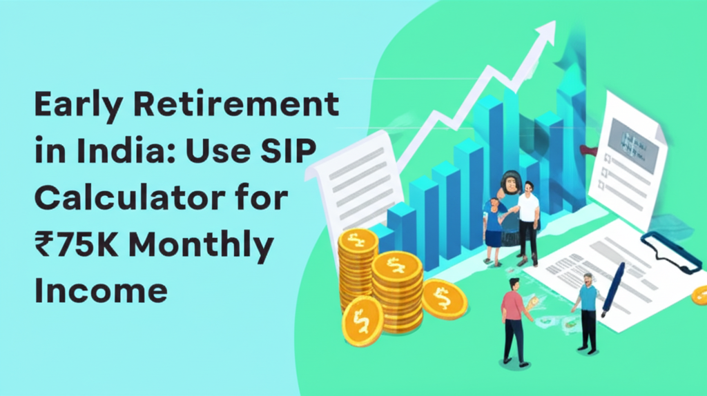 Early Retirement in India: Use SIP Calculator for ₹75K Monthly Income