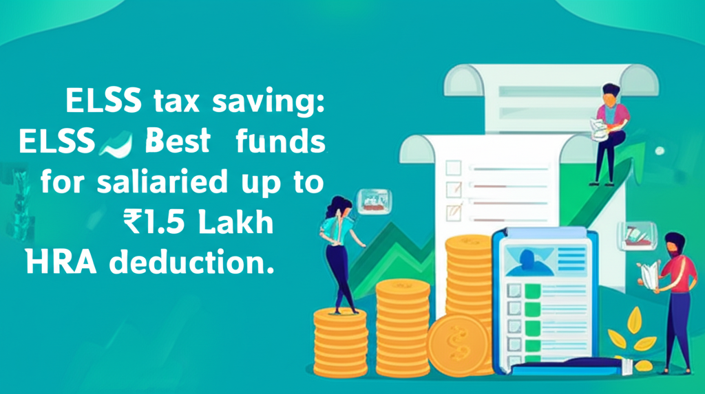 ELSS tax saving: Best funds for salaried up to ₹1.5 Lakh HRA deduction.