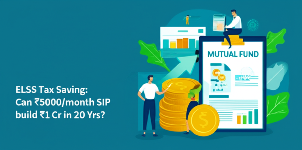 ELSS Tax Saving: Can ₹5000/month SIP build ₹1 Cr in 20 Yrs?