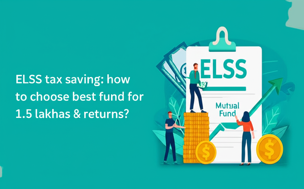 ELSS tax saving: how to choose best fund for 1.5 lakhs & returns?
