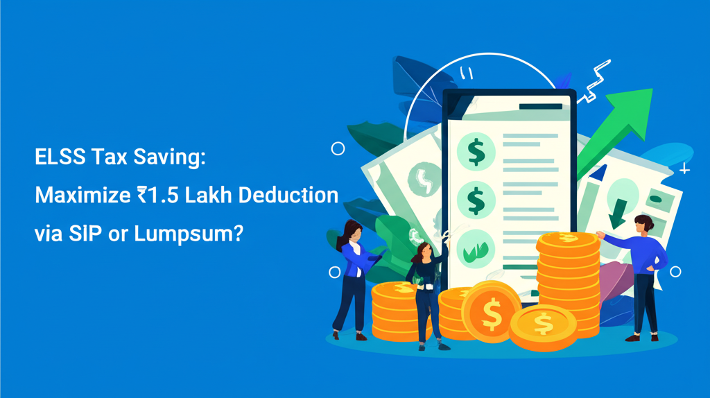 ELSS Tax Saving: Maximize ₹1.5 Lakh Deduction via SIP or Lumpsum?