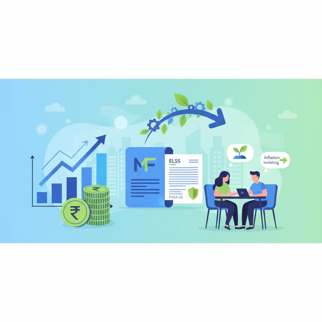 ELSS Tax Saving: Maximize ₹1.5 Lakhs & Beat Inflation for FY24-25