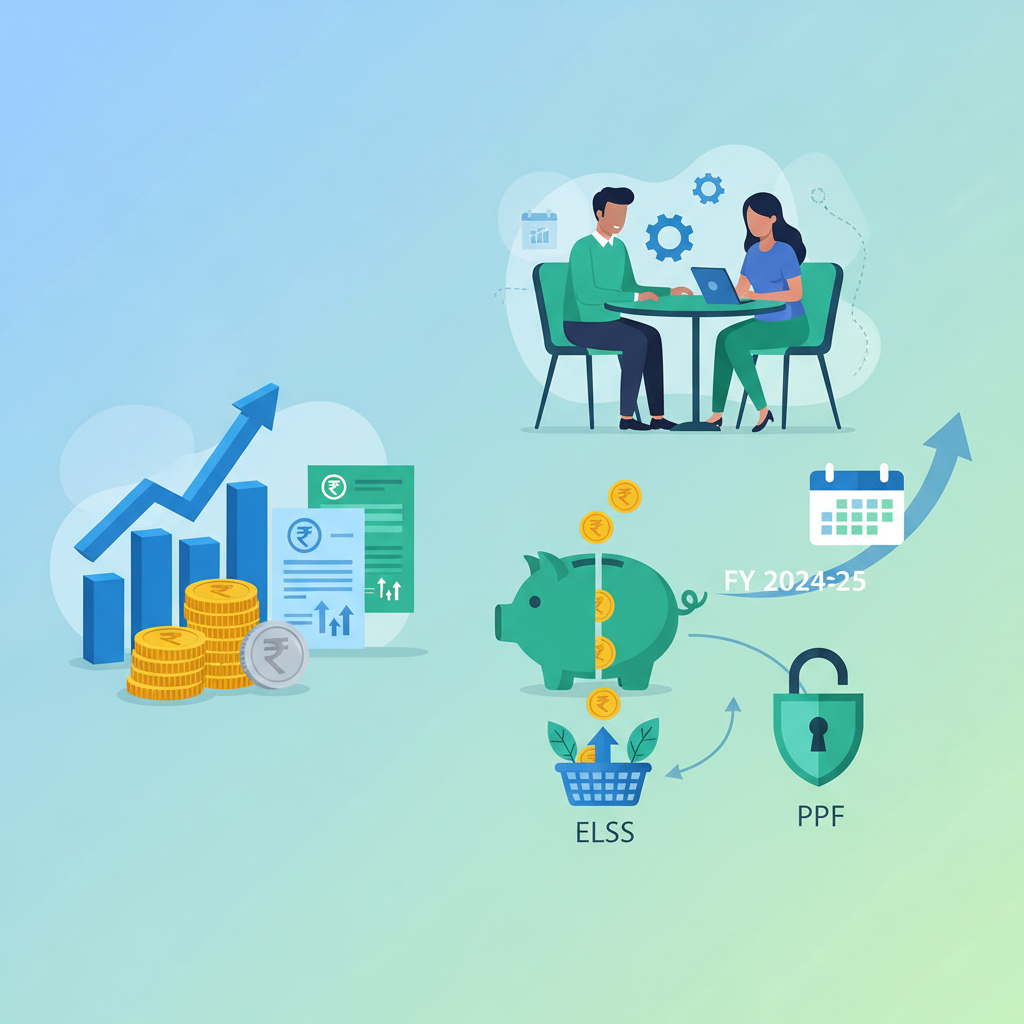 ELSS Tax Saving Mutual Funds vs PPF: Which is Better for FY 2024-25?