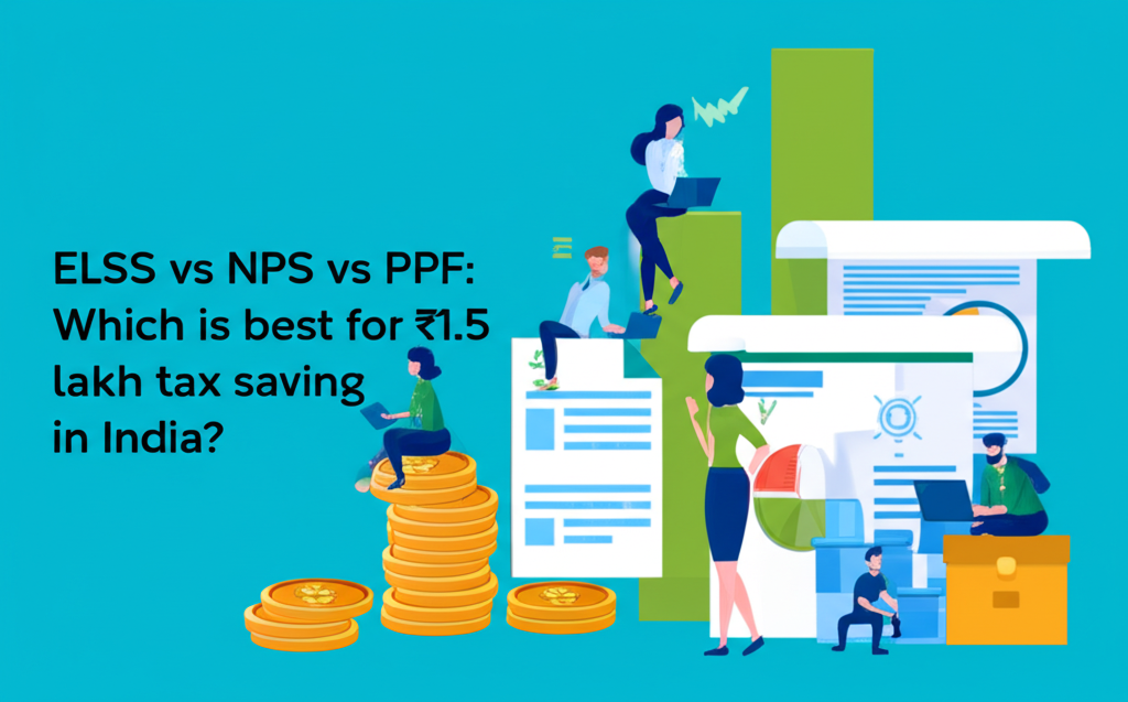 ELSS vs NPS vs PPF: Which is best for ₹1.5 lakh tax saving in India?