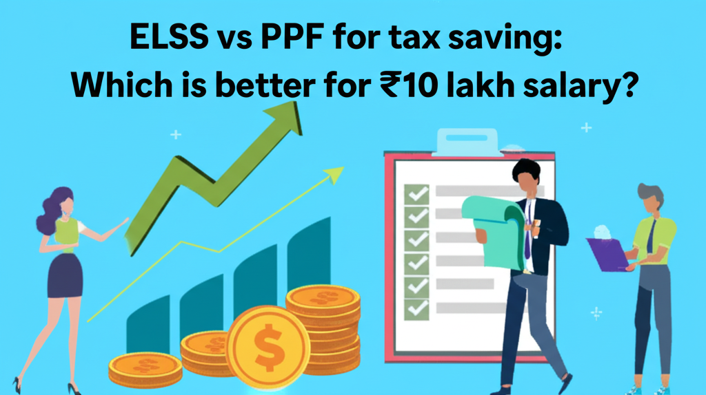 ELSS vs PPF for tax saving: Which is better for ₹10 lakh salary?