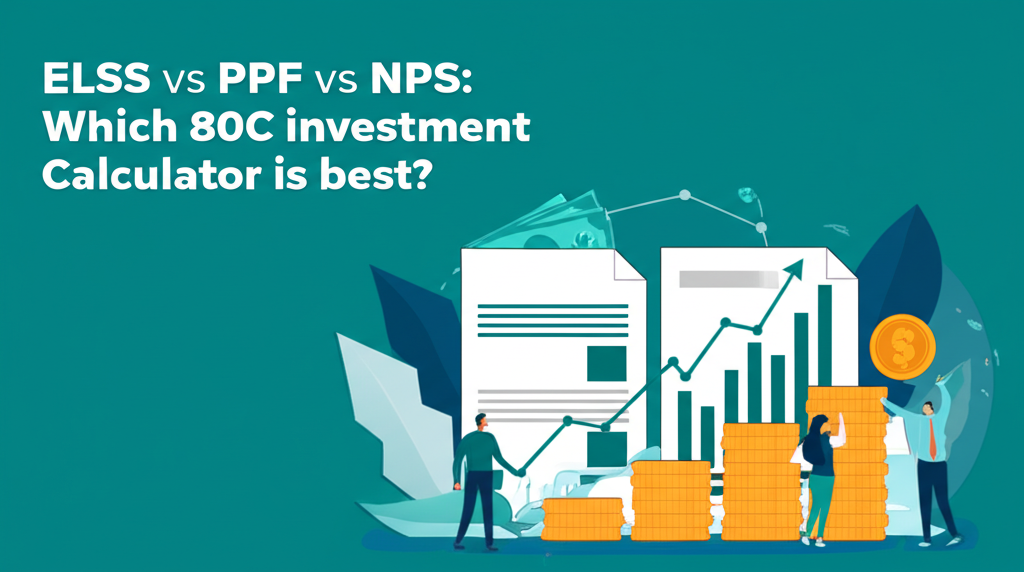 ELSS vs PPF vs NPS: Which 80C investment calculator is best?