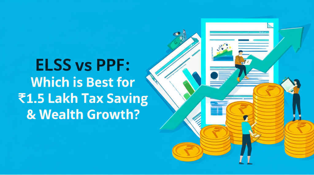 ELSS vs PPF: Which is Best for ₹1.5 Lakh Tax Saving & Wealth Growth?