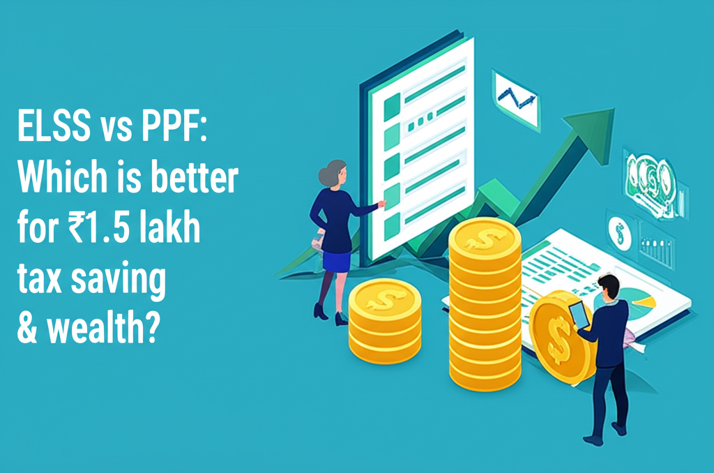 ELSS vs PPF: Which is better for ₹1.5 lakh tax saving & wealth?