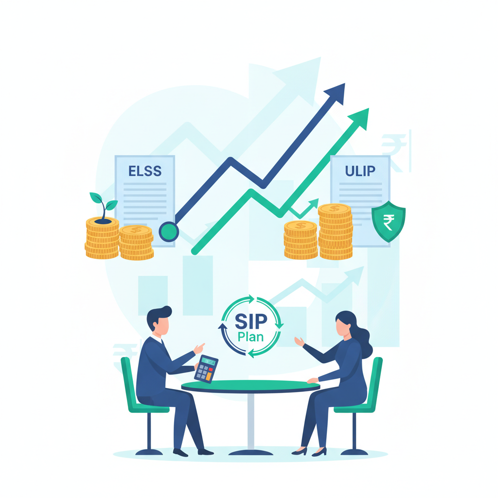 ELSS vs ULIP: Which Tax-Saving Scheme Offers Better Mutual Fund Returns? | SIP Plan Calculator