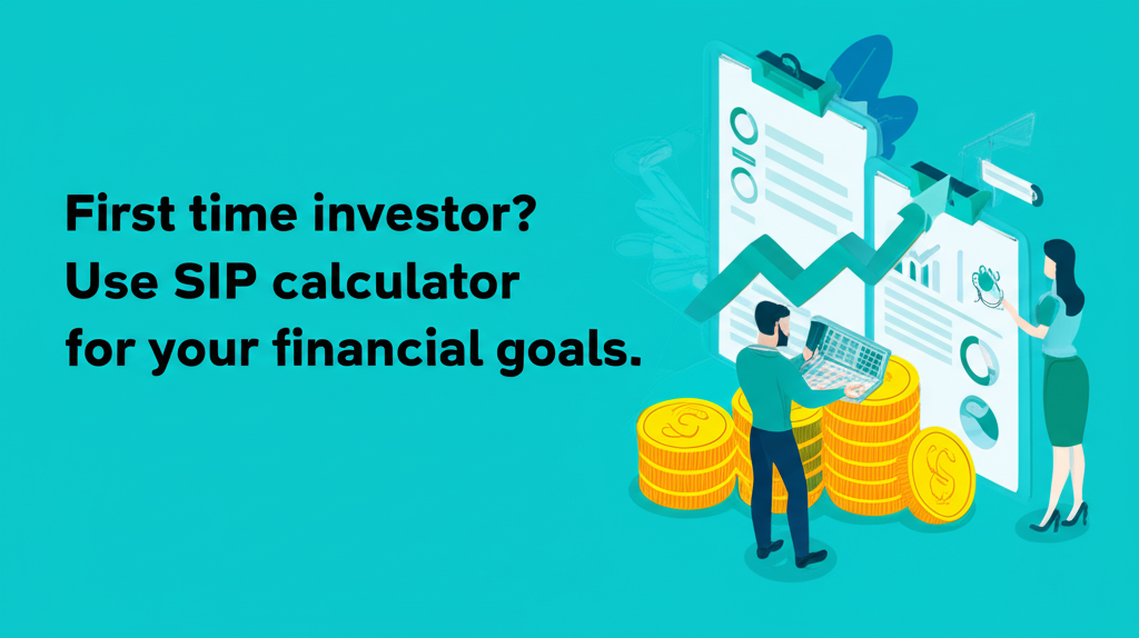 First time investor? Use SIP calculator for your financial goals.
