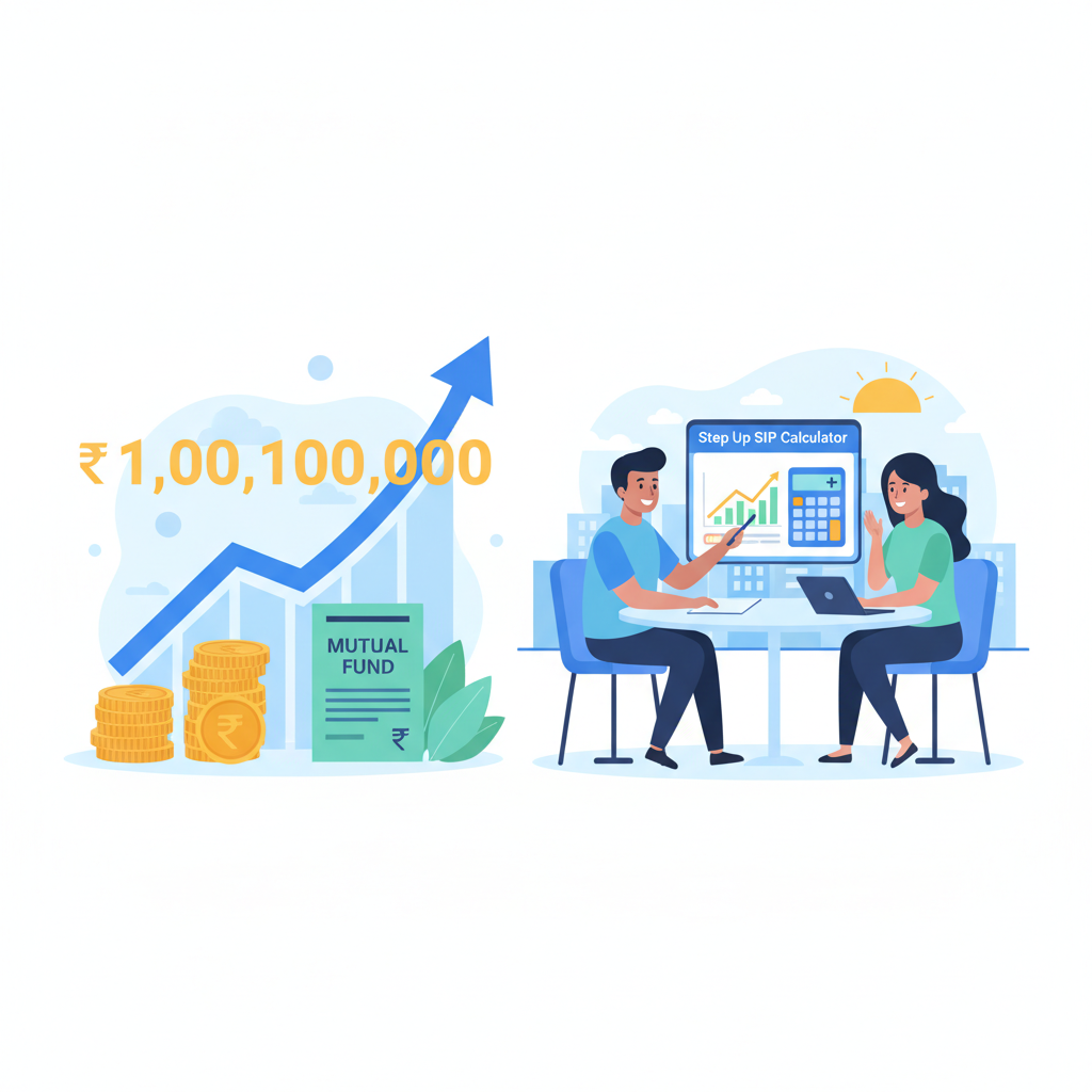 Goal Planning: ₹1 Crore? Use a Step Up SIP Calculator for success.