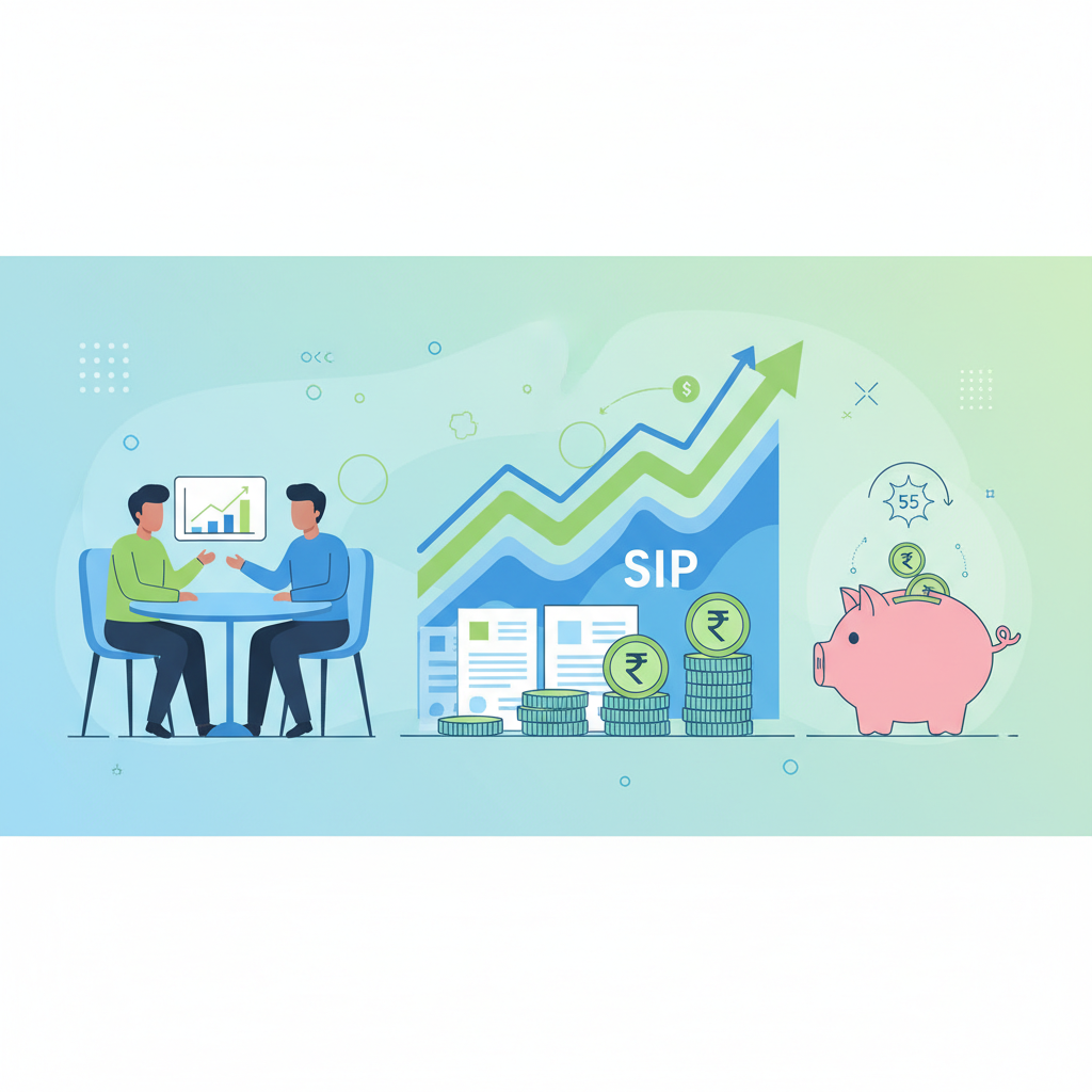 How much SIP calculator for ₹60k/month retirement fund by age 55?