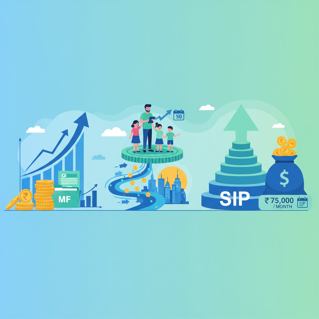 How Much SIP Do I Need to Retire at 50 with ₹75,000/Month?