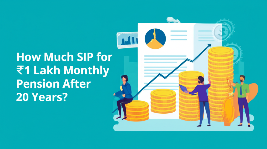 How Much SIP for ₹1 Lakh Monthly Pension After 20 Years?