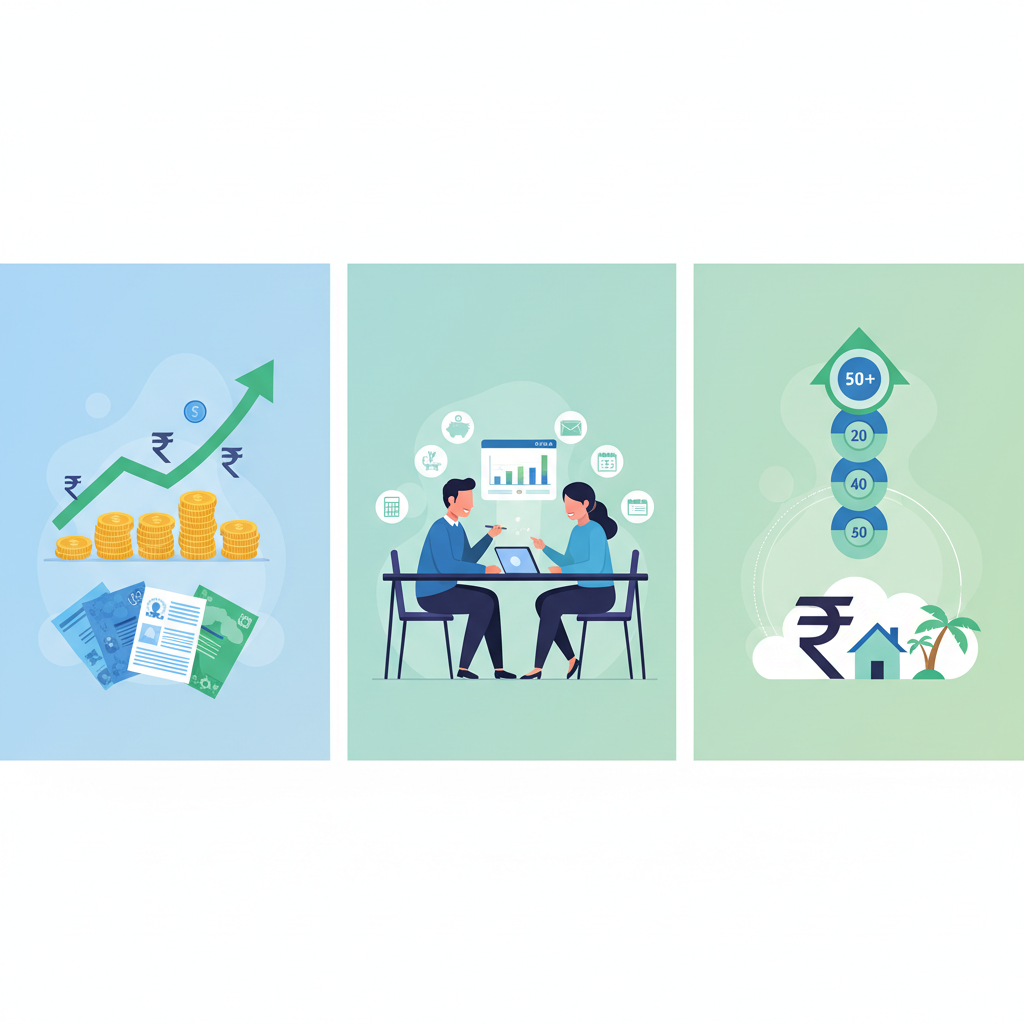 How much SIP for retirement at 50 with ₹75k monthly expense? | SIP Plan Calculator