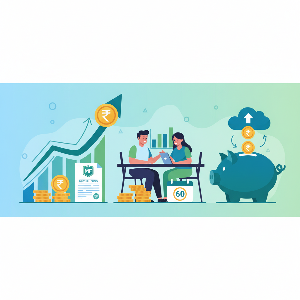 How much SIP needed for ₹50,000 retirement income at 60?