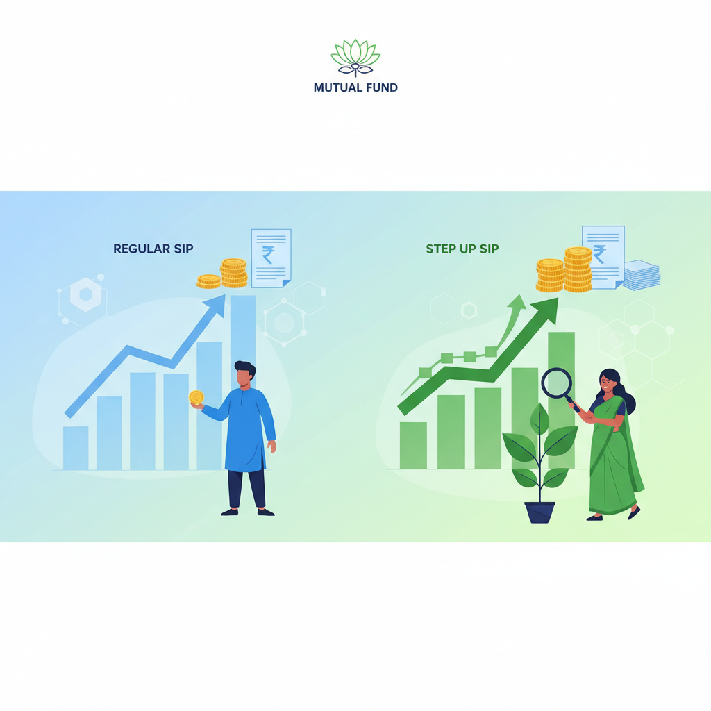 How Step Up SIP Boosts Mutual Fund Returns vs Regular SIP?