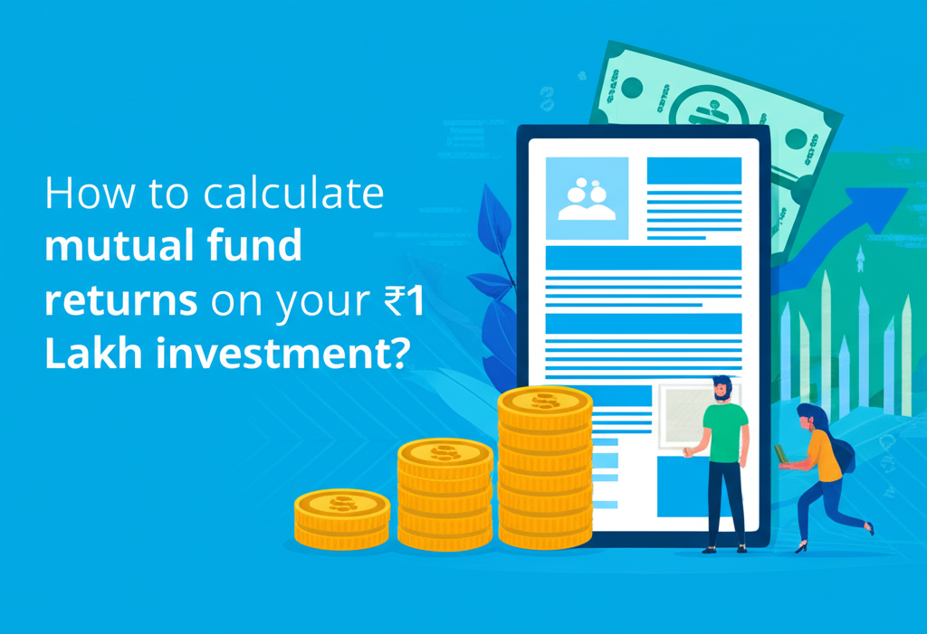 How to calculate mutual fund returns on your ₹1 Lakh investment?