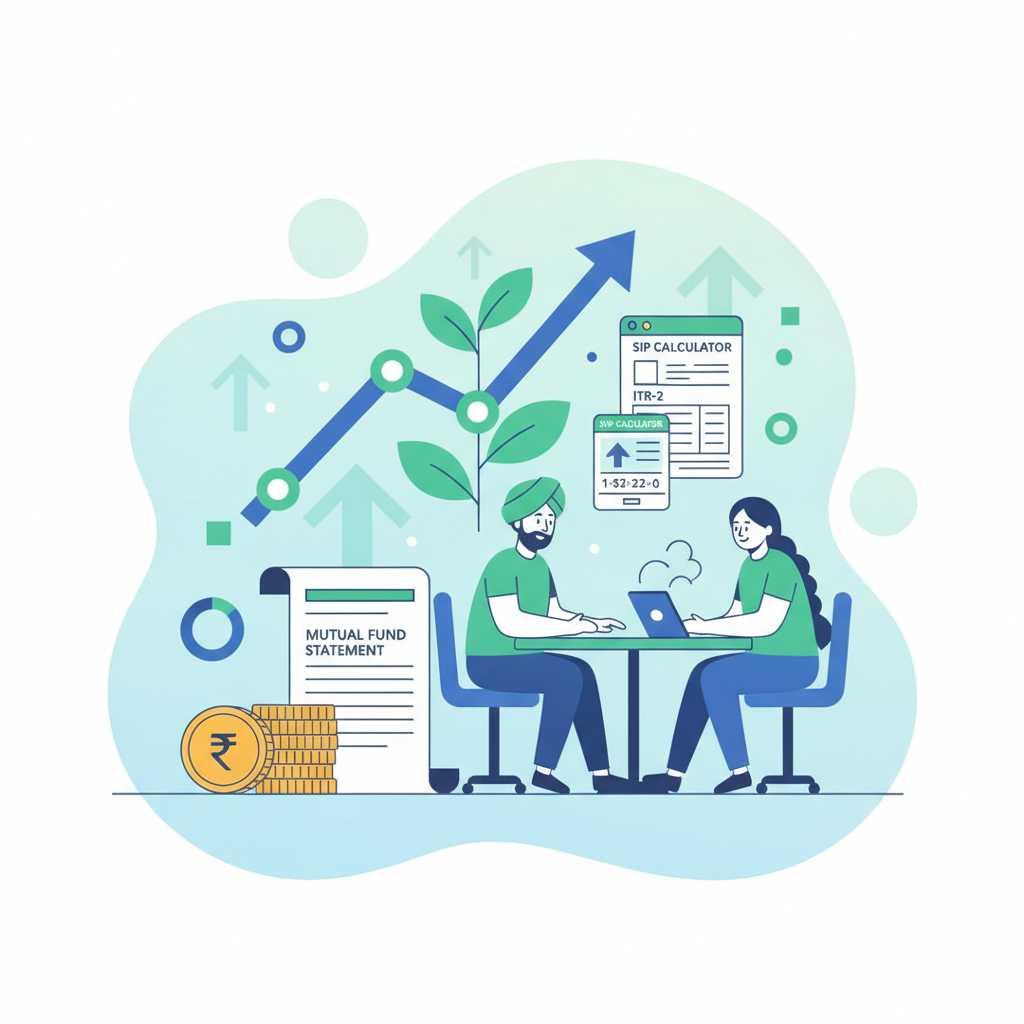 How to Report Mutual Fund Capital Gains in ITR-2 | SIP Calculator