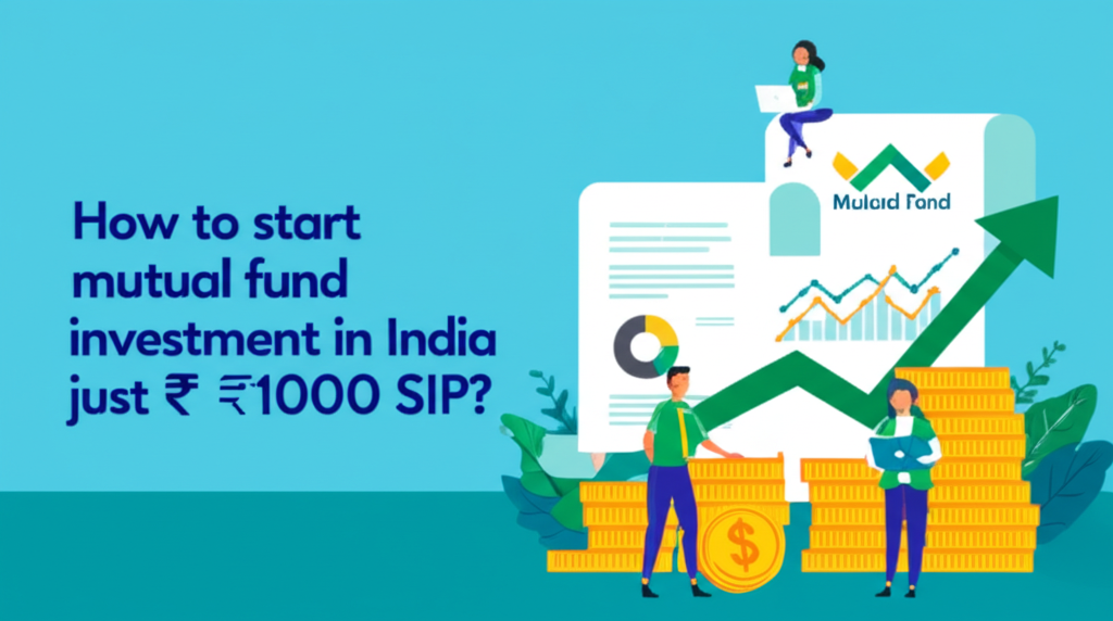 How to start mutual fund investment in India with just ₹1000 SIP?