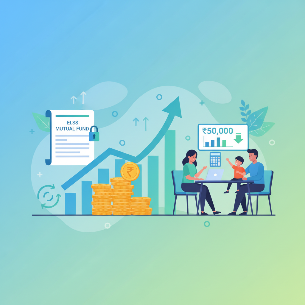 How to use ELSS tax saving to reduce ₹50,000 tax for salaried?