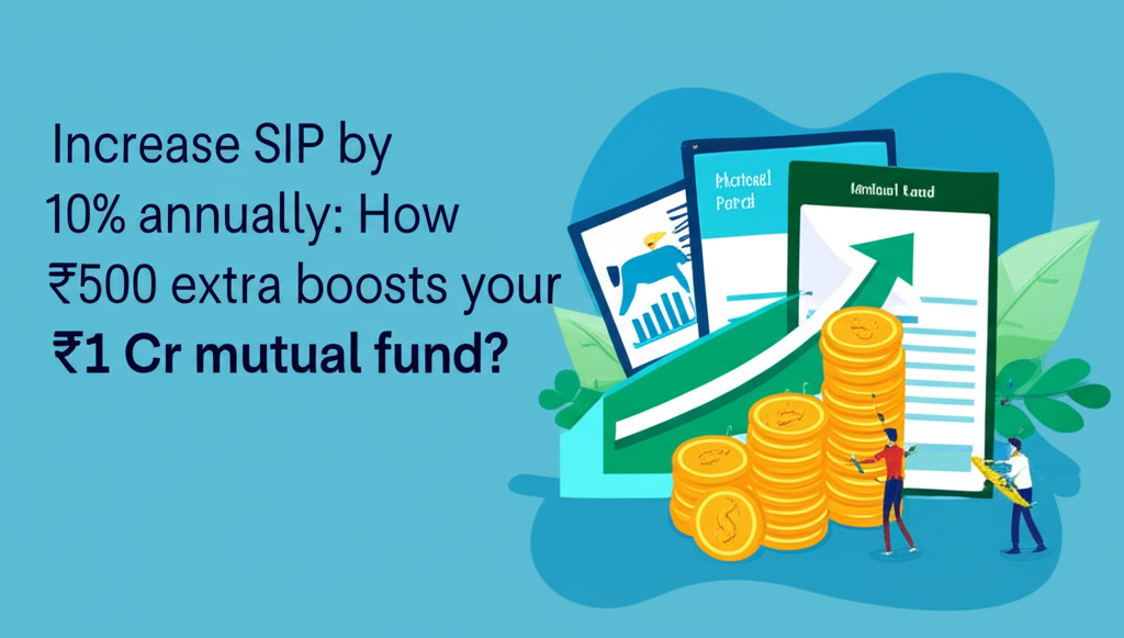 Increase SIP by 10% annually: How ₹500 extra boosts your ₹1 Cr mutual fund?