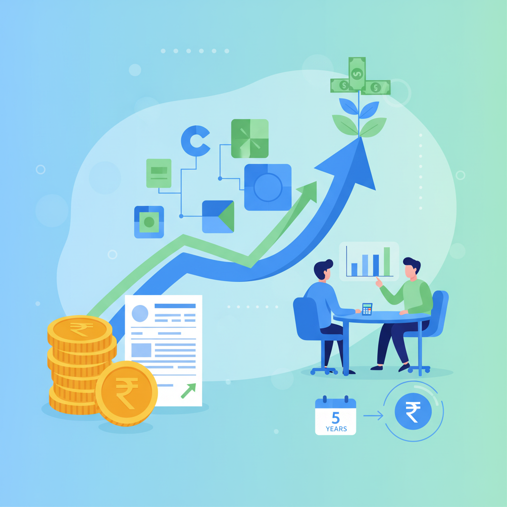 Lumpsum Investment Calculator: ₹5 Lakh into Funds for 5 Years