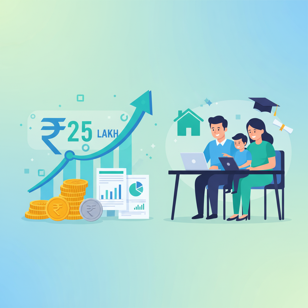 Lumpsum Investment Calculator: Plan Your Child's ₹25 Lakh Education