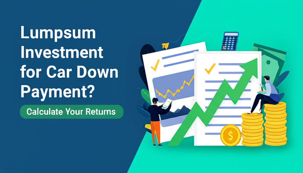 Lumpsum Investment for Car Down Payment? Calculate Your Returns