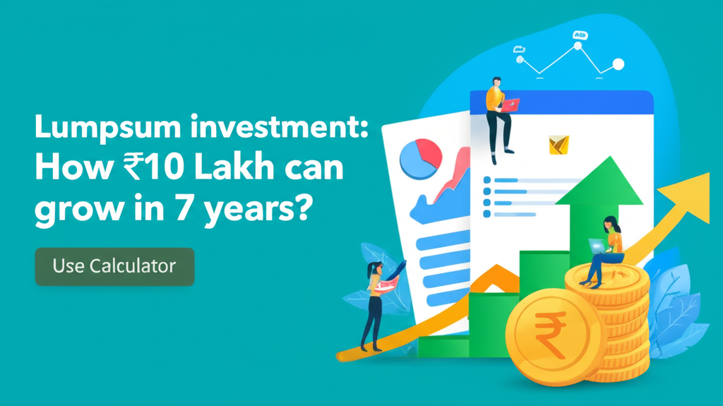 Lumpsum investment: How ₹10 Lakh can grow in 7 years? Use calculator