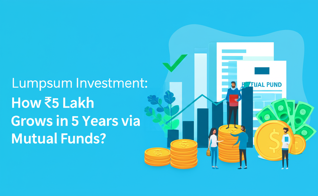 Lumpsum Investment: How ₹5 Lakh Grows in 5 Years via Mutual Funds?