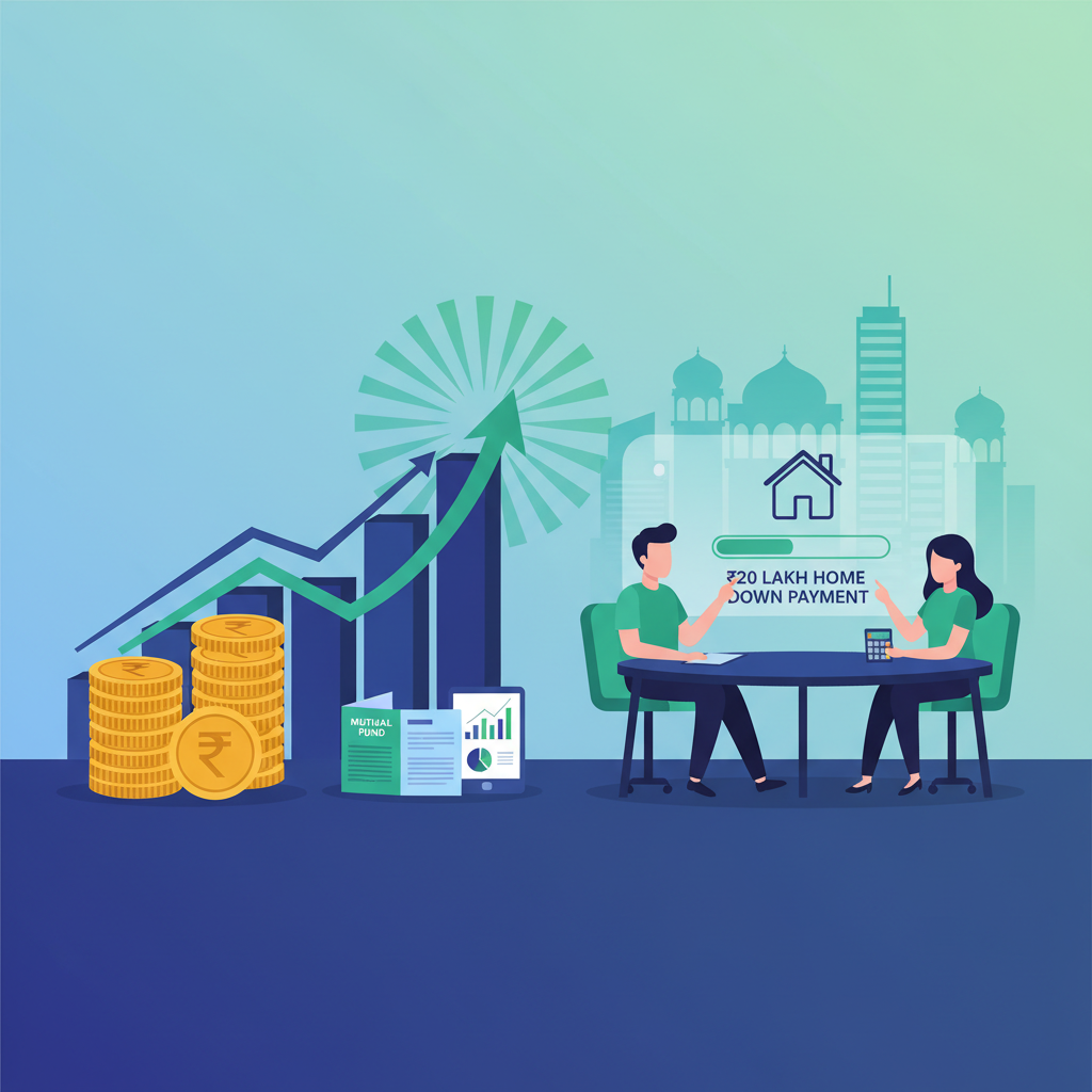 Lumpsum Investment: How to Plan for a ₹20 Lakh Home Down Payment?