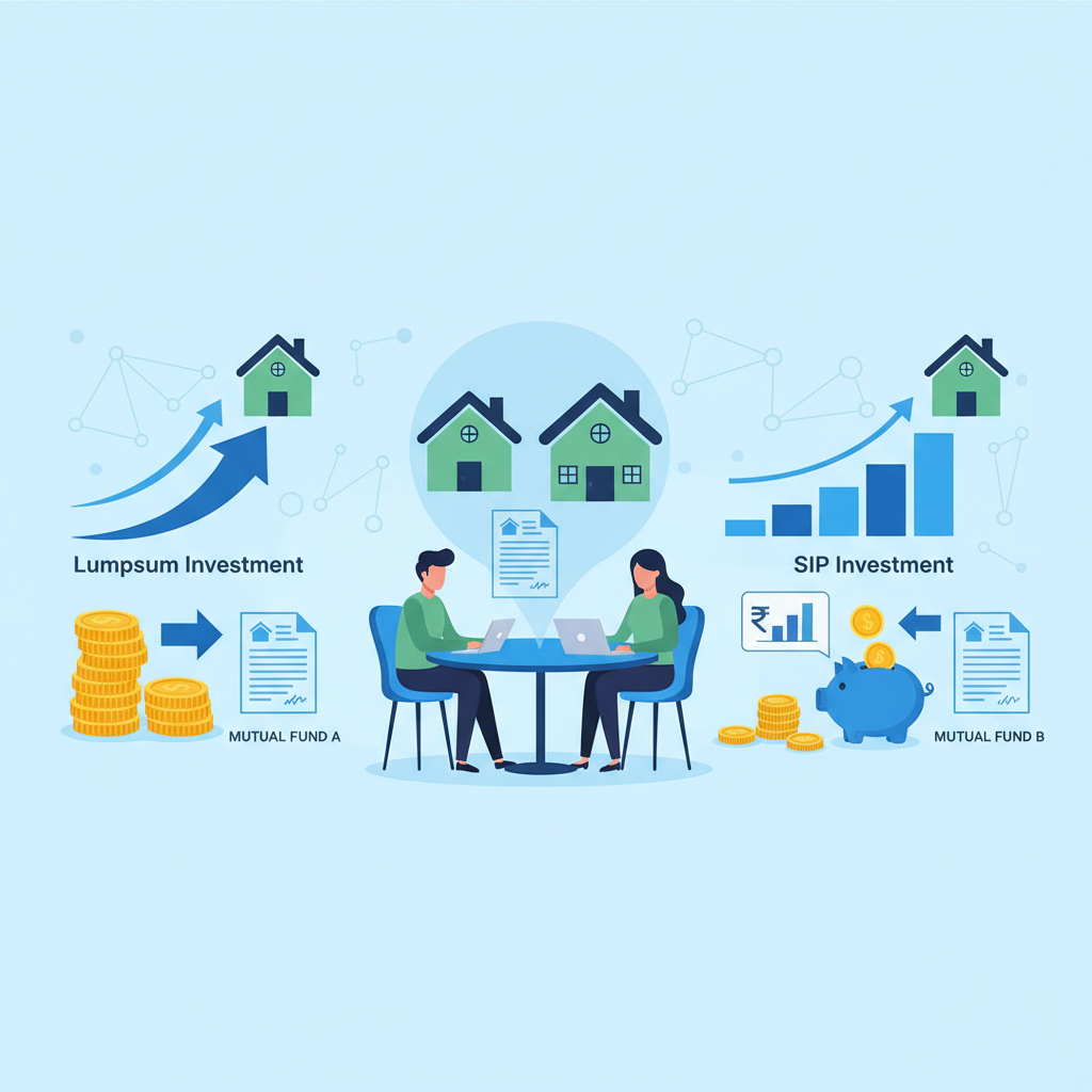 Lumpsum Investment vs SIP for House Down Payment: Mutual Fund Returns