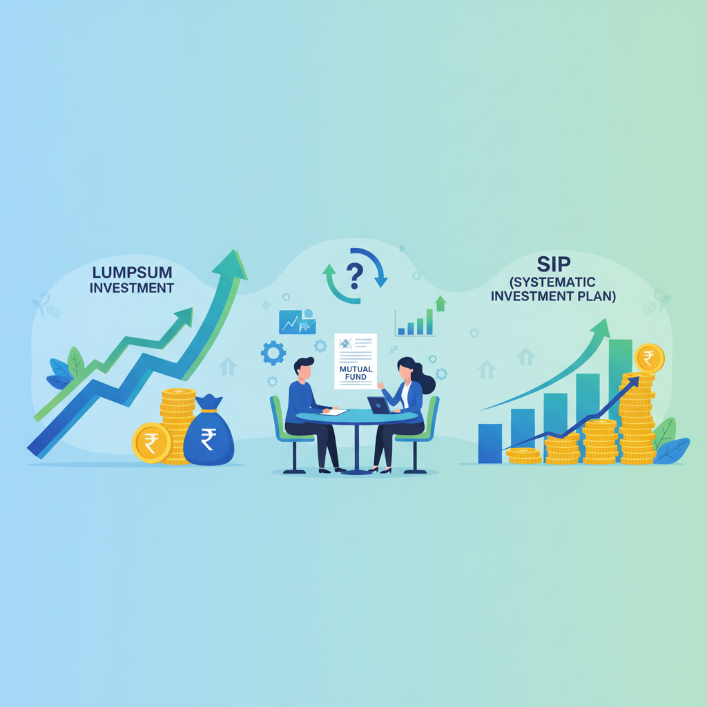 Lumpsum Investment vs SIP: How to decide for your first ₹50,000?