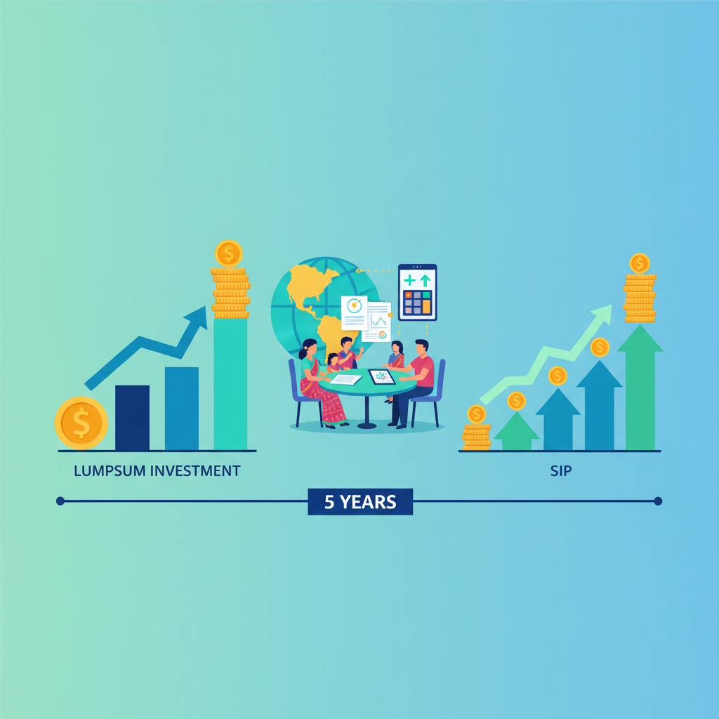 Lumpsum Investment vs SIP: Maximize Mutual Fund Returns for 5 Years | SIP Plan Calculator