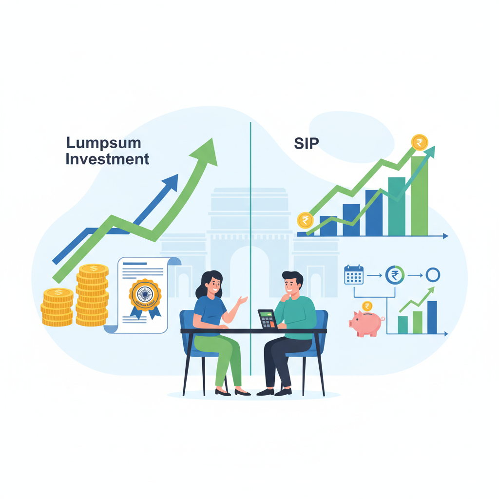 Lumpsum Investment vs SIP: What's Best for First-Time Indian Investors? | SIP Plan Calculator